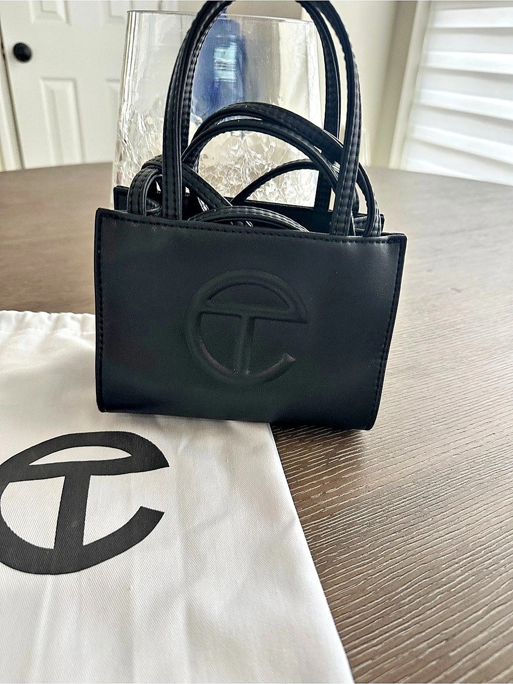 Telfar Small Shopping Bag Black Mini Bag